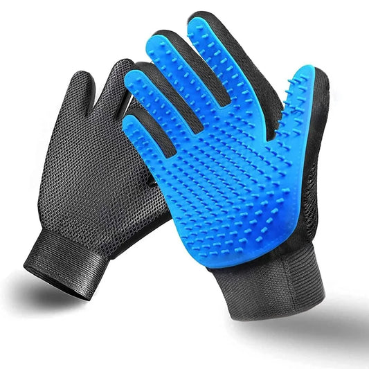 Pack Gants Brosse de Toilettage - Main Gauche & Droite - Chiens & Chats